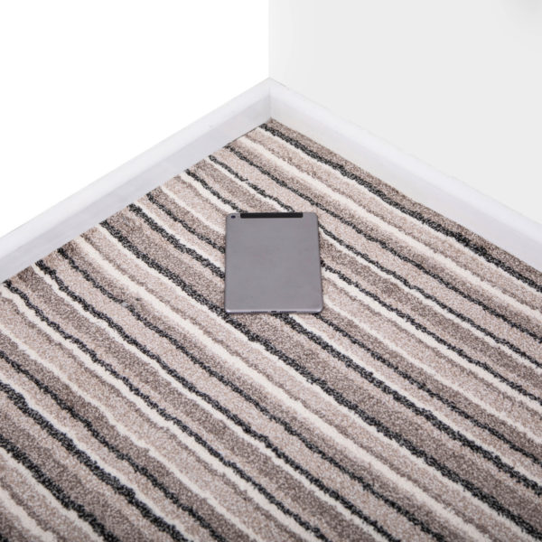 Stripy Cream Carpet